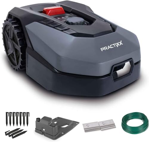 Practixx Mähroboter PX-RRM-600Wi für Gärten bis 600 qm